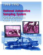 National Automotive Sampling System Crashworthiness Data Systems 19941996