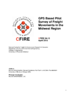 GPS based pilot survey of freight movements in the Midwest region