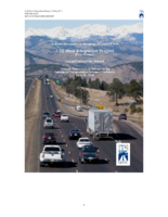 I70 West Integration Project fy 01 earmark  local evaluation report