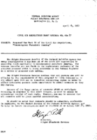 Parts 038 And 43 Regulation No 6219 Proposed New Parts 38 Of The Civil Air Regulations NonEmergency Parachute Jumping