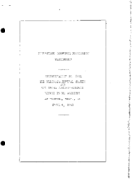 Interstate Commerce Commision Report of the Accident  Investigation Occuring on the ILLINOIS CENTRAL SYSTEM AND UNION RAILWAY MEMPHIS TN