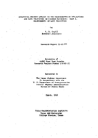Analytical Methods Applied to the Measurements of Deflections and Wave Velocities on Highway Pavements Part 2 Measurements of Wave Velocities
