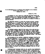 Interstate Commerce Commission Report of the Accident  Investigation Occurring on the SOUTHERN RAILWAY CALHOUN SC