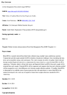 Utility of Capillary Blood for Gene Expression Studies Data Management Plan