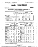 Traffic Volume Trends January 1967
