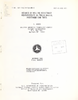 Results of Rolling Resistance Measurements of Twelve Radial Passenger Car Tires