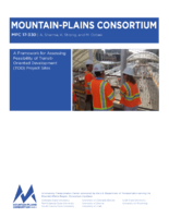 A Framework for Assessing Feasibility of TransitOriented Development TOD Project Sites