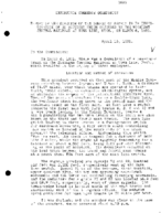 Interstate Commerce Commision Report of the Accident  Investigation Occuring on the MICHIGAN CENTRAL RAILROAD TOWN LINE MI