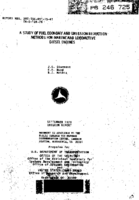 Study of Fuel Economy and Emission Reduction Methods for Marine and Locomotive Diesel Engines