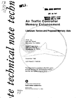 Air Traffic Controller Memory Enhancement Literature Review and Proposed Memory Aids