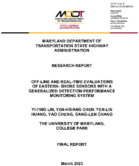 Offline and Realtime Evaluations of EasternShore Sensors With a Generalized Detection Performance Monitoring System