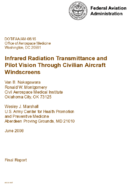 Infrared Radiation Transmittance and Pilot Vision through Civilian Aircraft Windscreens