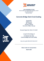 Concrete Bridge Deck Crack Sealing