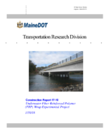 Underwater Fiber Reinforced Polymer FRP Wrap Experimental Project