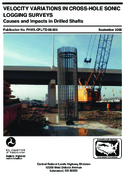 Velocity Variations in CrossHole Sonic Logging Surveys Causes and Impacts in Drilled Shafts