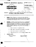 AC 911 Operation of Civil Aircraft with  Door Removed for Parachuting Sky Diving or Other Special Operations