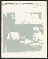 Eleventh Annual Report of the US Department of Transportation 1977
