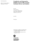 Complexity and Automation Displays of Air Traffic Control Literature Review and Analysis