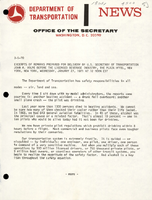 Excerpts of Remarks Prepared for Delivery by US Secretary of Transportation John A Volpe Before the Licensed Beverage Industry