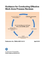 Guidance for Conducting Effective Work Zone Process Reviews