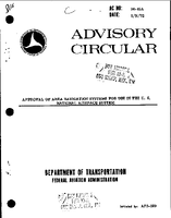 AC 9045A Approval of Area Navigation Systems for Use in the US National Airspace System