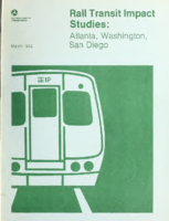 Rail Transit Impact Studies Atlanta Washington San Diego  Summary Report