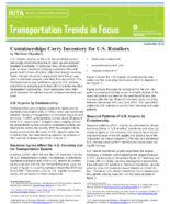 Containerships Carry Inventory for US Retailers