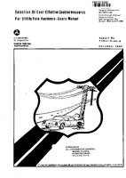 Selection of CostEffective Countermeasures for Utility Pole Accidents Users Manual