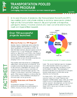 Transportation Pooled Fund Leveraging Resources To Achieve Common Research Goals