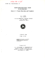 Sleeve Expansion of Bolt Holes in Railroad Rail  Volume II Process Parameters and Procedures