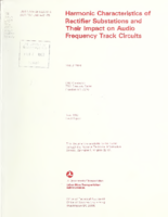 Harmonic Characteristics of Rectifier Substations and Their Impact on Audio Frequency Track Circuits