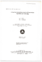 A Study of Terrestrial Radio Determination Applications and Technology