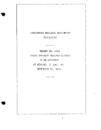 Interstate Commerce Commision Report of the Accident  Investigation Occuring on the GREAT NORTHERN RAILWAY STANLEY ND