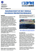 Railroad RightofWay Vehicle Incursion Prevention Research