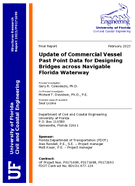 Update of Commercial Vessel Past Point Data for Designing Bridges Across Navigable Florida Waterway