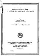 Evaluation of The Upson Stall Warning Indicator