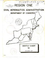 Region One Civil Aeronautics Administration Monthly Digest for JulyAugust 1957