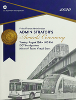 Federal Transit Administrators Awards Ceremony 2020