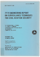 FY71 Engineering Report on Surveillance Techniques for Civil Aviation Security