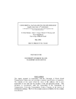 Using Digital Databases to Create Geologic Maps for the 21st Century A GIS Model for Geologic Environmental Cultural and Transportation Data from Southern Rhode Island