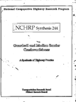 Guardrail and Median Barrier Crashworthiness A Synthesis of Highway Practice