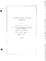 Interstate Commerce Commision Report of the Accident  Investigation Occuring on the CHICAGO ROCK ISLAND AND PACIFIC AND PENNSYLVANIA RAILROADS TIE PLANT AR