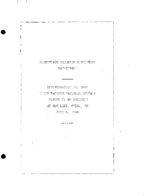 Interstate Commerce Commision Report of the Accident  Investigation Occuring on the UNION PACIFIC RAILROAD HOT LAKE OREG