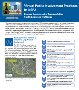 Virtual Public Involvement Practices in NEPA Kansas Department of Transportation South Lawrence Trafficway