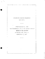 Interstate Commerce Commision Report of the Accident  Investigation Occuring on the MINNEAPOLIS AND ST LOUIS RAILROAD HORNING SUN IA