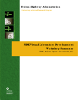 NDE Virtual Laboratory Development Workshop Summary
