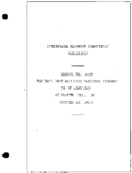 Interstate Commerce Commision Report of the Accident  Investigation Occuring on the BALTIMORE AND OHIO RAILROAD GASNER IL