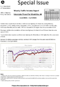 Special Issue  Weekly Traffic Volume Report Interstate Travel for Week No 44 1112021  1172021
