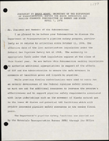 Statement by Brock Adams Secretary of the Department of Transportation Before the House Interstate and Foreign Commerce Subcommittee on Energy and Power
