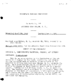 Interstate Commerce Commision Report of the Accident  Investigation Occuring on the ATLANTIC COAST LINE RAILROAD EX PARTE 187 DILLON S C
